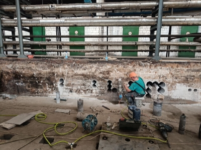 Алмазное бурение отверстий